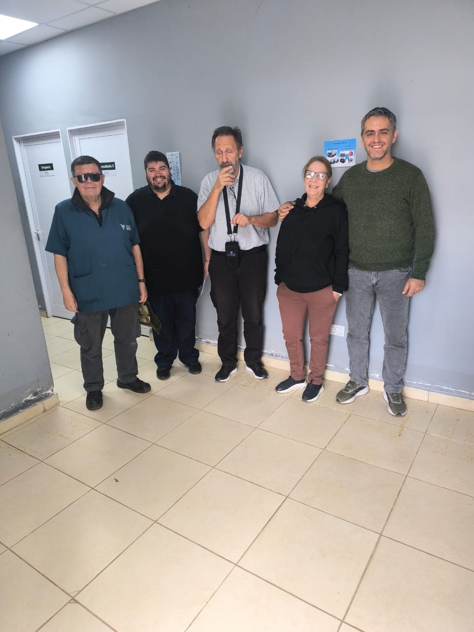 Ingenieros de la UTN visitaron el Hospital Escuela Veterinario UNCAUS para realizar mediciones de radiodosimetría