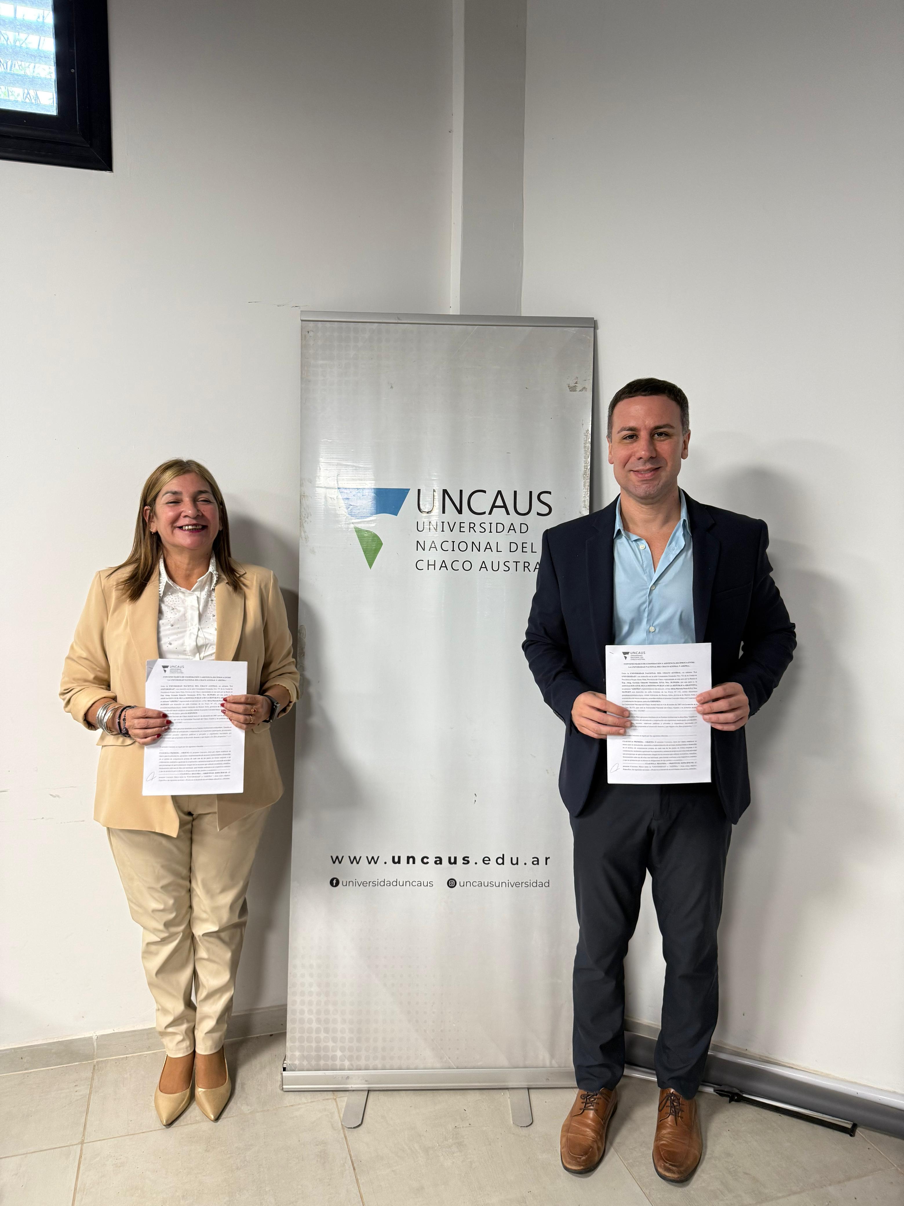 UNCAUS y ADePRA firmaron un acuerdo para impulsar acciones educativas, científicas y culturales