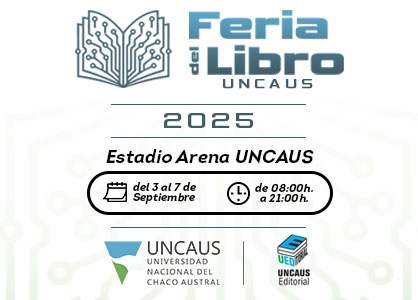 UNCAUS invita a su Feria del Libro “inteligencia artificial: entre letras y algoritmos”